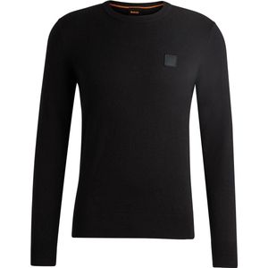 Boss Orange - Kanovano Pullover - Zwart - Katoenmix