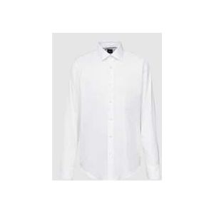 BOSS - Joe - Overhemd - Wit - Structuur - Easy Iron