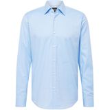 Hugo Boss Hemd Lange Mouw - Blauw - H-JOE-KENT-C1-214