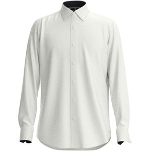 BOSS Joe regular fit overhemd, twill, wit