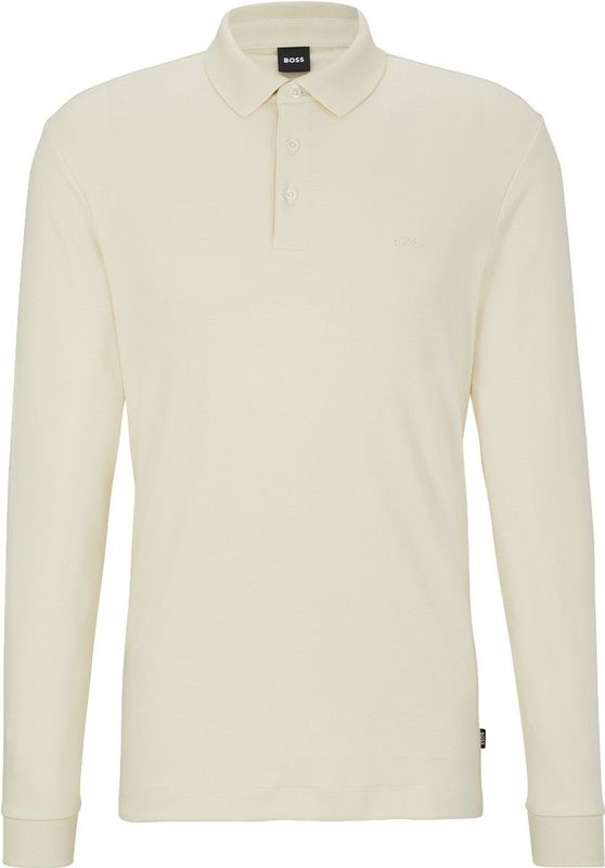Hugo Boss - Black Pado 30 - Poloshirt - Crème - Jersey - Katoen