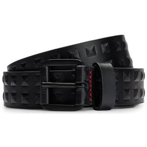 HUGO Heren GAD-Studs_Sz30 Belt, Black1, 90, zwart 1