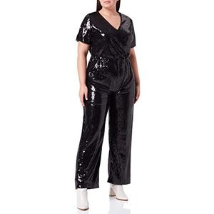 BOSS - C_Eseca - Damesjumpsuit - Zwart