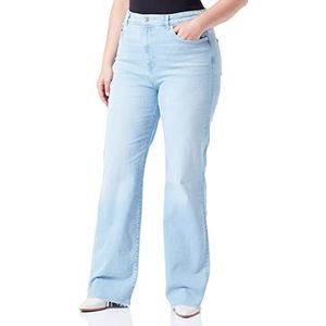 BOSS dames JEANS_BROEK Marlene Wide Hr 1.1, Turkoois/Aqua440, 25