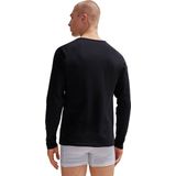 BOSS - Logo Longsleeve - Zwart/Wit - Ronde Hals - Lange Mouwen