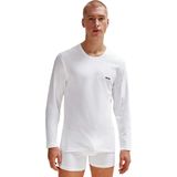 BOSS - Logo Longsleeve - Zwart/Wit - Ronde Hals - Lange Mouwen