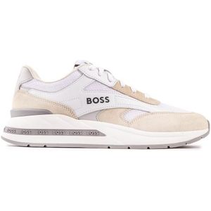 BOSS Kurt_Runn_sdme Hardloopschoenen voor heren, wit 100, 42 EU, White100, 42 EU