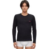 Hugo 10217251 01 Lange Mouwen Basislaag 3 Eenheden Zwart Man