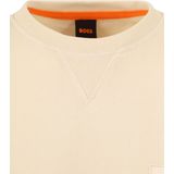 Boss - Westart - Sweatshirt - Zwart - Relaxte Pasvorm, Ronde Hals, Lange Mouwen