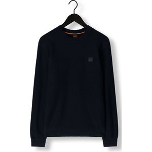 Boss Anoin Truien & Vesten Heren - Sweater - Hoodie - Vest- Donkerblauw