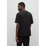 Hugo - Dapolino T-shirt - Zwart - Katoen - Korte Mouwen
