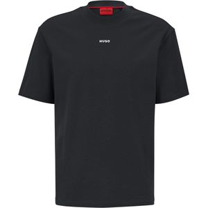 Hugo - Dapolino T-shirt - Zwart - Katoen - Korte Mouwen