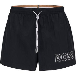 BOSS - Korte Zwemshort - Blauw - Sneldrogend Polyester