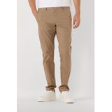 BOSS - Stretchbroek - Blauw - Biologisch Katoen - Regular-Rise