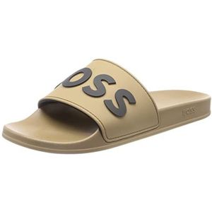 BOSS Heren Kirk rblg Slide, Medium Beige260, 35 EU, Medium Beige260, 35 EU