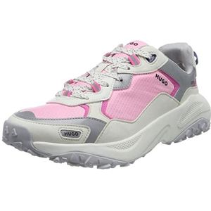 HUGO Cyrus_Runn_mfmeW Sneakers voor dames, licht/pastelroze 684, 42 EU, Light Pastel Pink 684, 42 EU