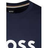 HUGO BOSS - T-Shirt RN - Navy - Katoen