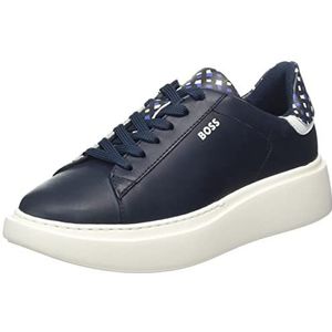 BOSS Amber_Runn_flpr Sneakers voor dames, donkerblauw 404, 36 EU, Dark Blue404, 36 EU
