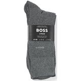 BOSS Heren 3P RS Uni CC Regular_Socks, Medium Grey31, 43-46, Medium Grey31, 43/46 NL