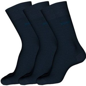 Hugo Boss - Sokken - Donkerblauw - 3 Pack - Katoenmix