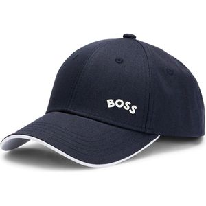 BOSS Heren Bold-Curved Cap, Dark Blue402, ONESI, Dark Blue402, Eén maat