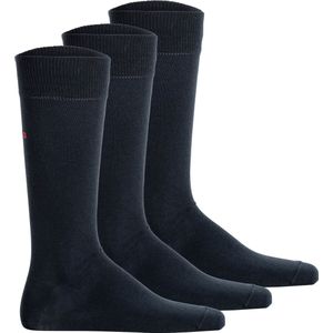 Huissokken - Dark Blue - Katoenmix - 3 Paar