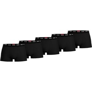 HUGO - Trunks 5-Pack - Boxershorts - Zwart - Jersey Stretchkatoen