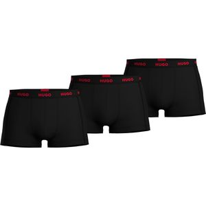HUGO - Boxershorts - Zwart - Jersey Stretchkatoen - Set van Drie