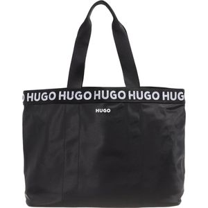 Hugo Boss Becky Dames Handtas/Shopper Textiel - Zwart