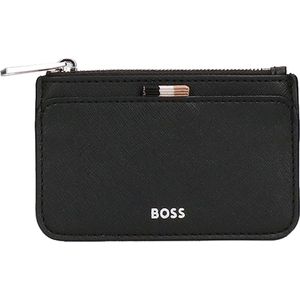 Hugo Boss - Zair card hold zip (met muntvak) - heren - black