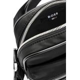 HUGO BOSS Lennon crossbodytas met leren details