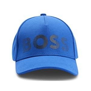 BOSS Heren METASTRIPE Cap, Bright Blue438, One Size, Bright Blue438, Eén maat