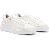 HUGO - Sneakers - Leer - Rood - Duurzame Grondstoffen