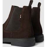 Chelsea boots met labeldetails, model 'Calev'