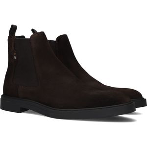 Chelsea boots met labeldetails, model 'Calev'