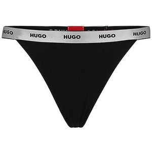 BOSS Triplet Thong Gift String voor dames, zwart 1, XS