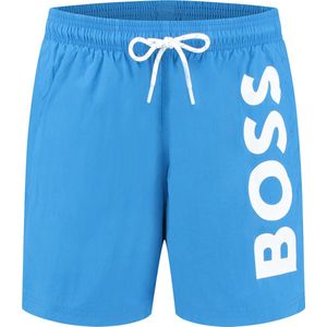 BOSS Black Zwembroek - Blauw Octopus - Artikelnummer 50469594/432