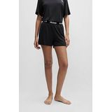 HUGO Schlafshorts UNITE_SHORTS 10247048 01 mit Hugo Logo-Elastiktape am Bund