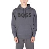 Hugo Boss - Hoodie - Donkergrijs - Katoen