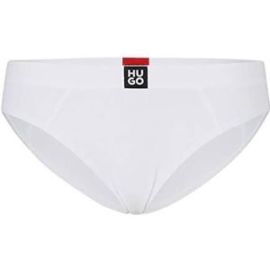 HUGO Thong rib string dames, Wit., XL