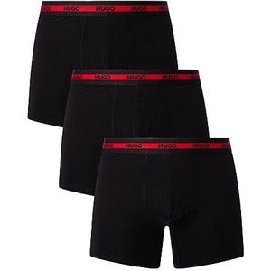 HUGO - Boxershorts - Set van 3 - Effen Design - Elastische Logoband