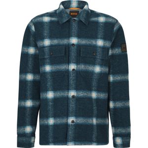 Overhemd - Puntige Kraag - Korte Lengte - Oversized Pasvorm - Borstzakken Met Klep