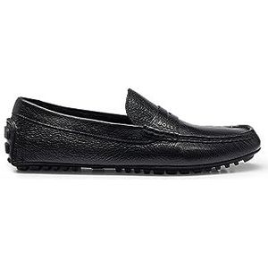 BOSS Heren Driver_Mocc_prlt Moccasin, Zwart, 44 EU, zwart, 44 EU