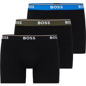 HUGO BOSS Power boxer briefs (3-pack), heren boxers normale lengte, multicolor