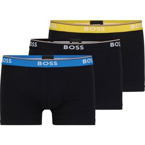 HUGO BOSS Power trunks (3-pack), heren boxers kort, multicolor