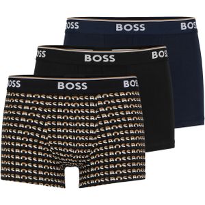 HUGO BOSS Power trunks (3-pack), heren boxers kort, multicolor