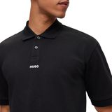 Hugo Dangula 10241531 Polo Met Korte Mouwen Zwart M Man