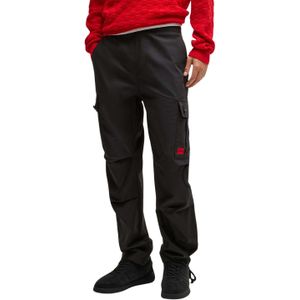 Hugo Boss - Garlo Broek - Cargo - Zwart - Katoen