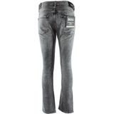 Hugo Boss - Slim Fit - Jeans - Grijs - Katoen