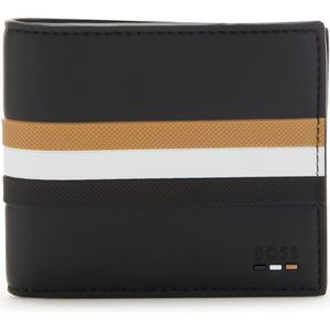 Hugo Boss - Ray S 8cc portemonnee - RFID - heren - black (!!Let op, geen kleingeld vak!!)